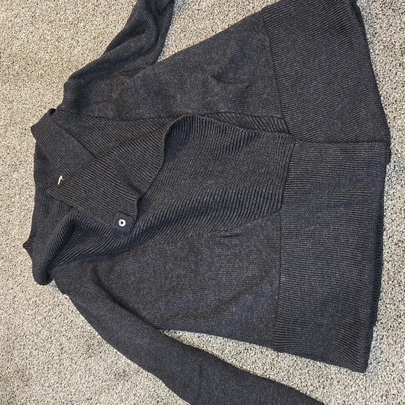 Anthropologie NFPstudio Women 100%Merino Wool Cardigan Open Toe Sweater Sz 2/S - Picture 1 of 8